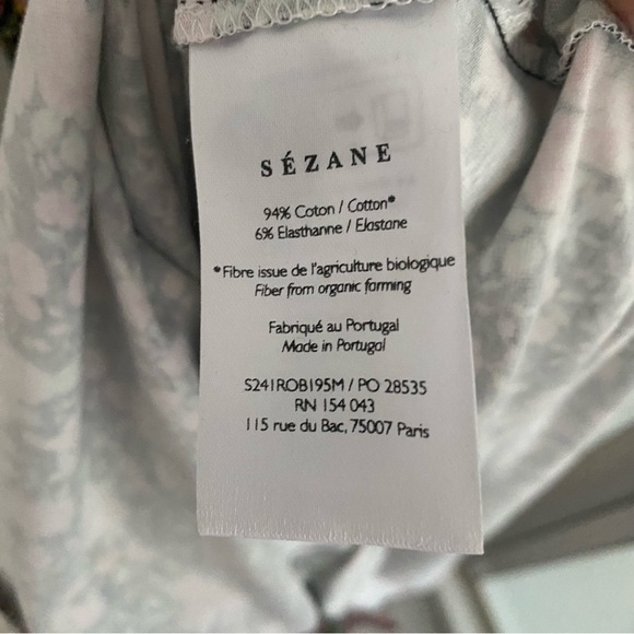 Sezane Pippae Dress Multicolor Floral Size Small - Picture 5 of 6